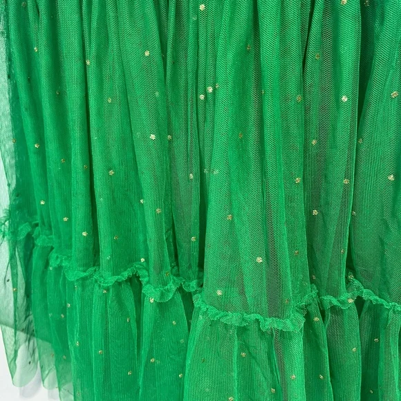 Pokemon Cream + Green Dress with Shamrocks and Eevee - Picture 5 of 7